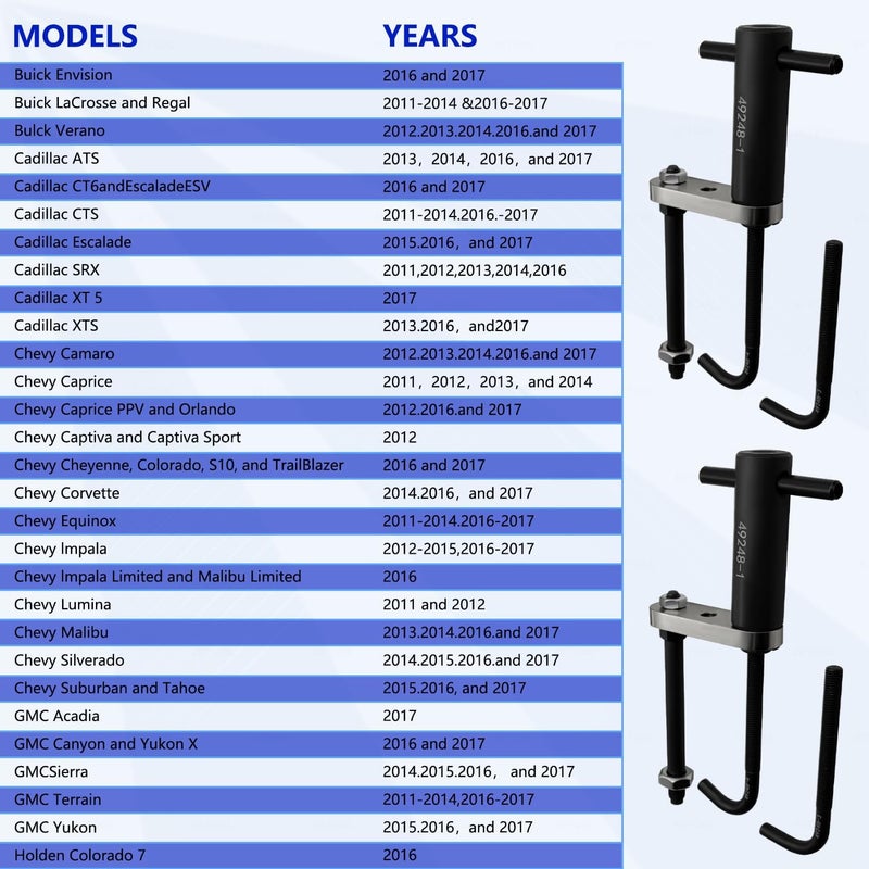 ZKTOOL GM245 Fuel Injector Rail Assembly Remover Tool Fuel Injector Seals Install Replace Tools Set Compatible with Cadillac Saturn Pontiac Chevrolet Subaru 6706 EN-49248 EN-49245 EN-51105 18683AA000 - Image 3
